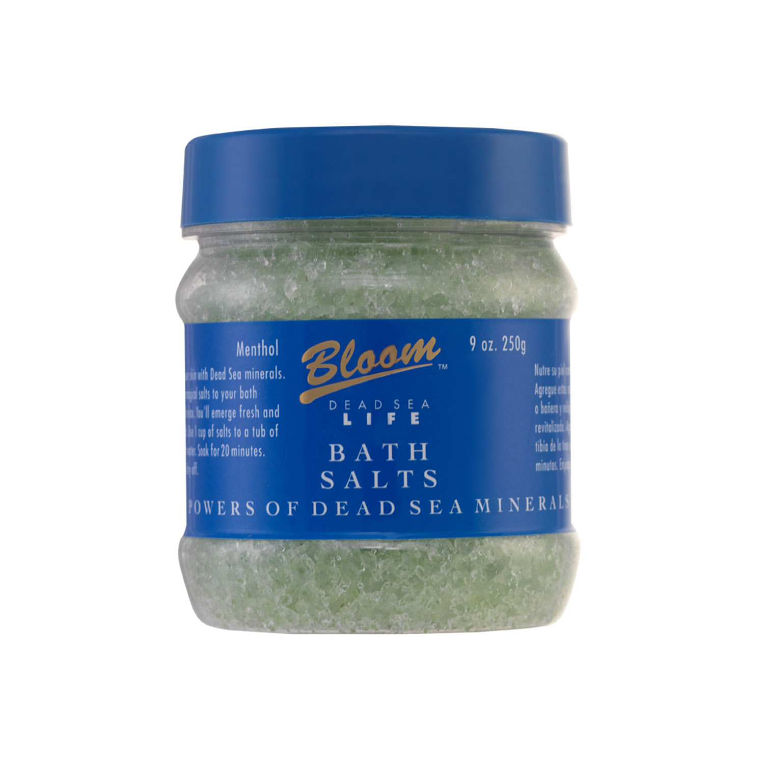 أملاح البحر الميت – المنثول الأخضر 250 جرام