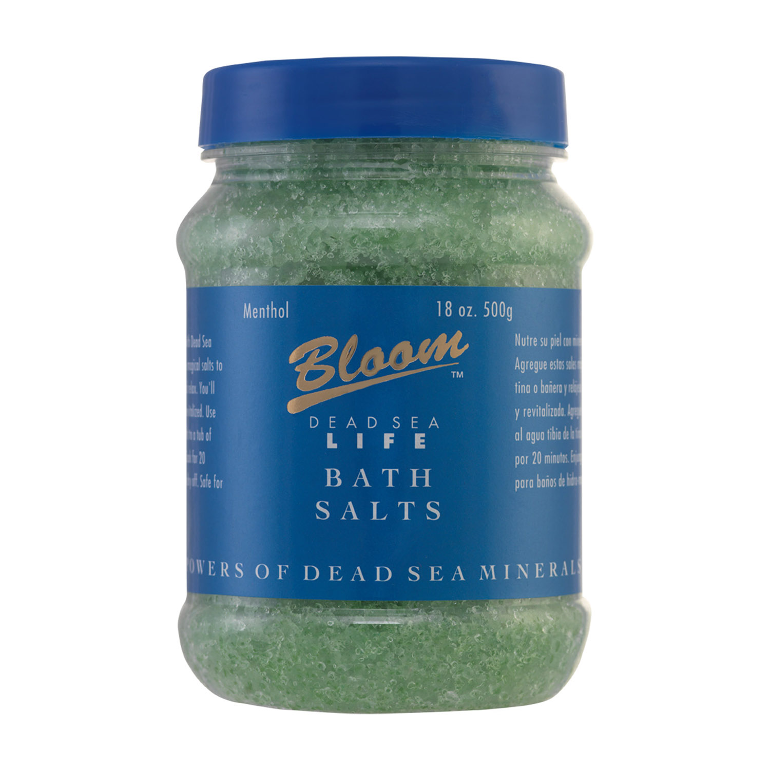 أملاح البحر الميت – المنثول الأخضر 500 جرام
